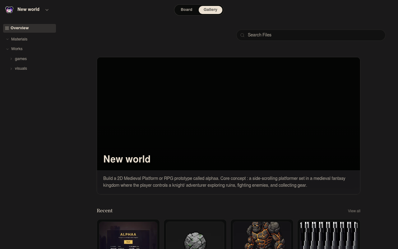 Neta Studio: la galería de vista general del mundo