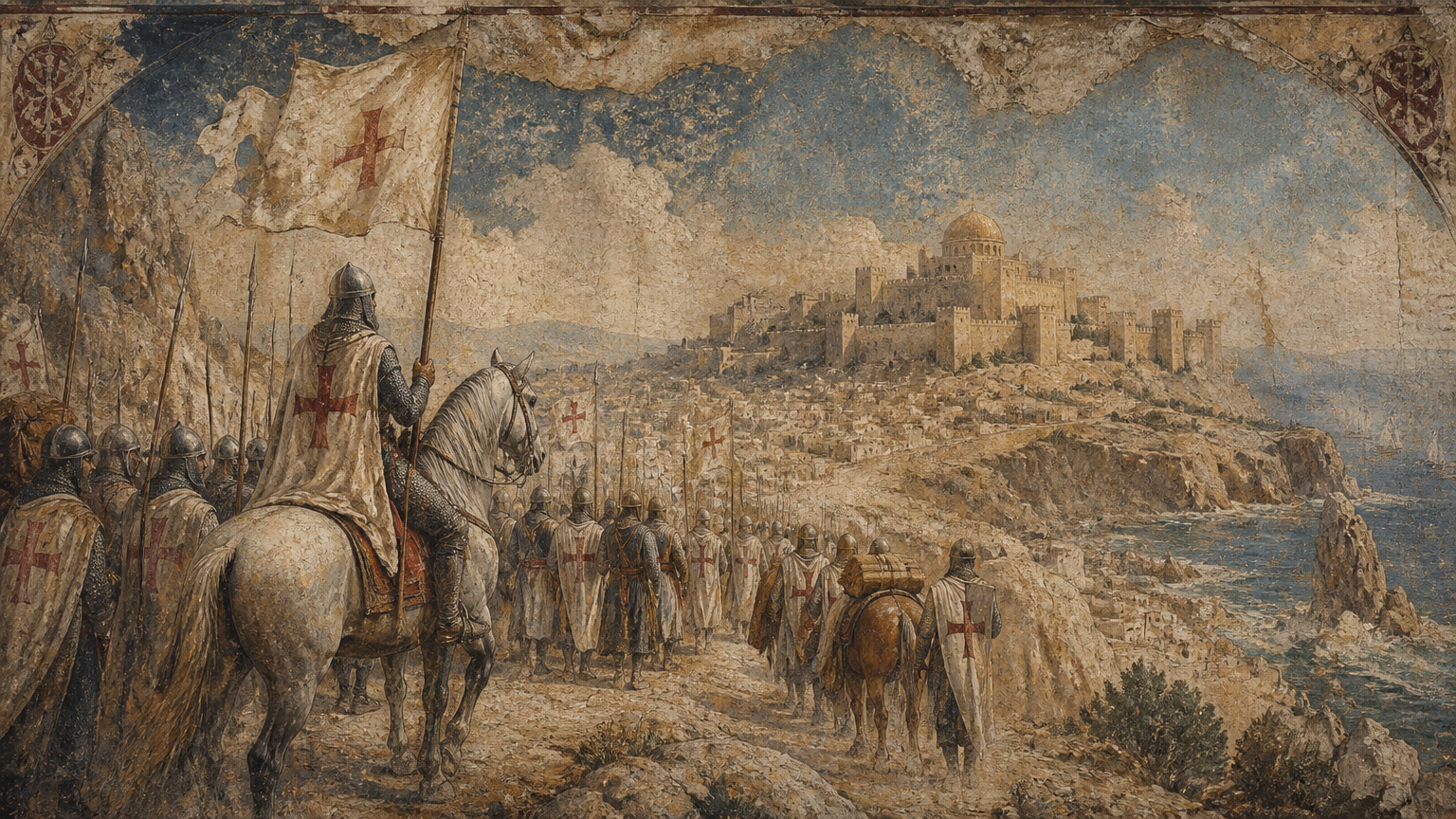 First Crusade Simulator — The Road to Jerusalem | AI Medieval Strategy Game | Play Online