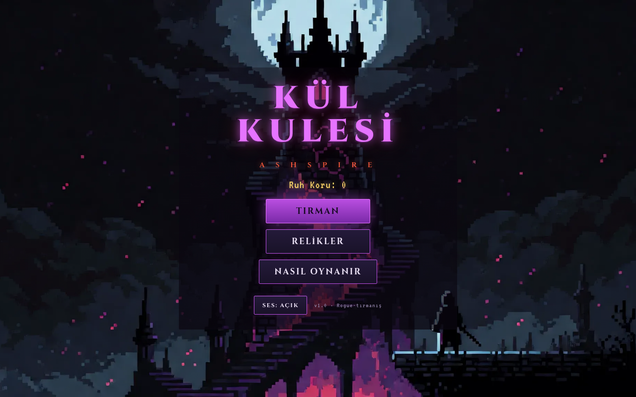 Gameplay — the title screen