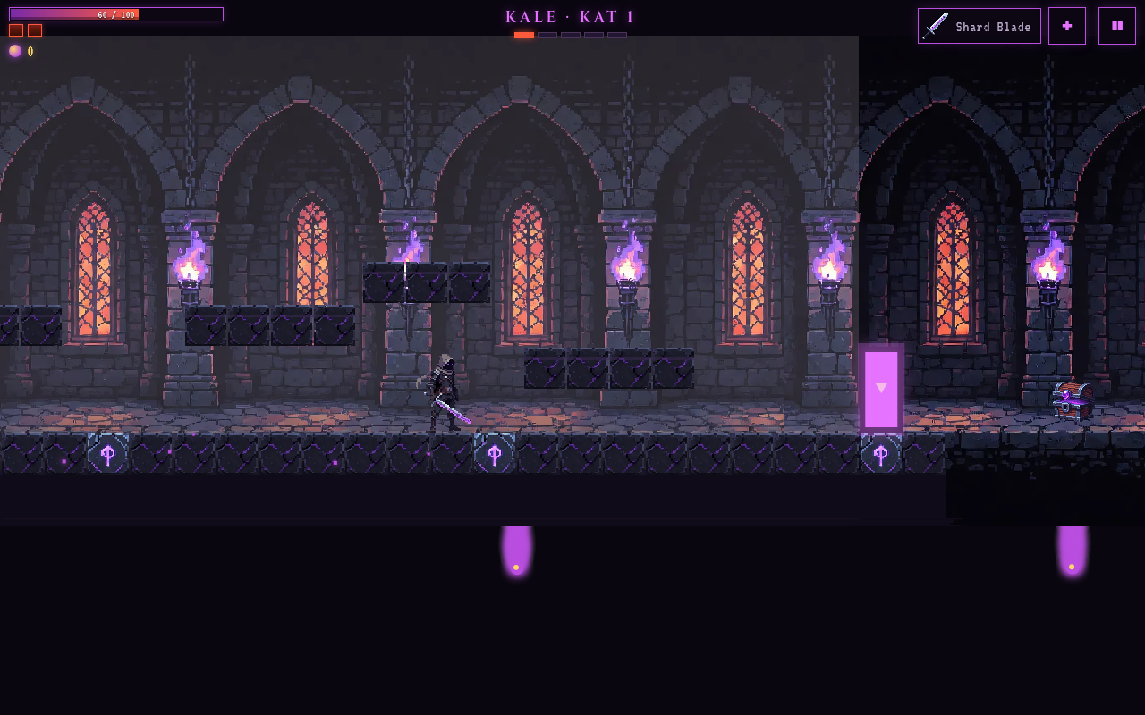 Gameplay — combat and loot on the Keep floor