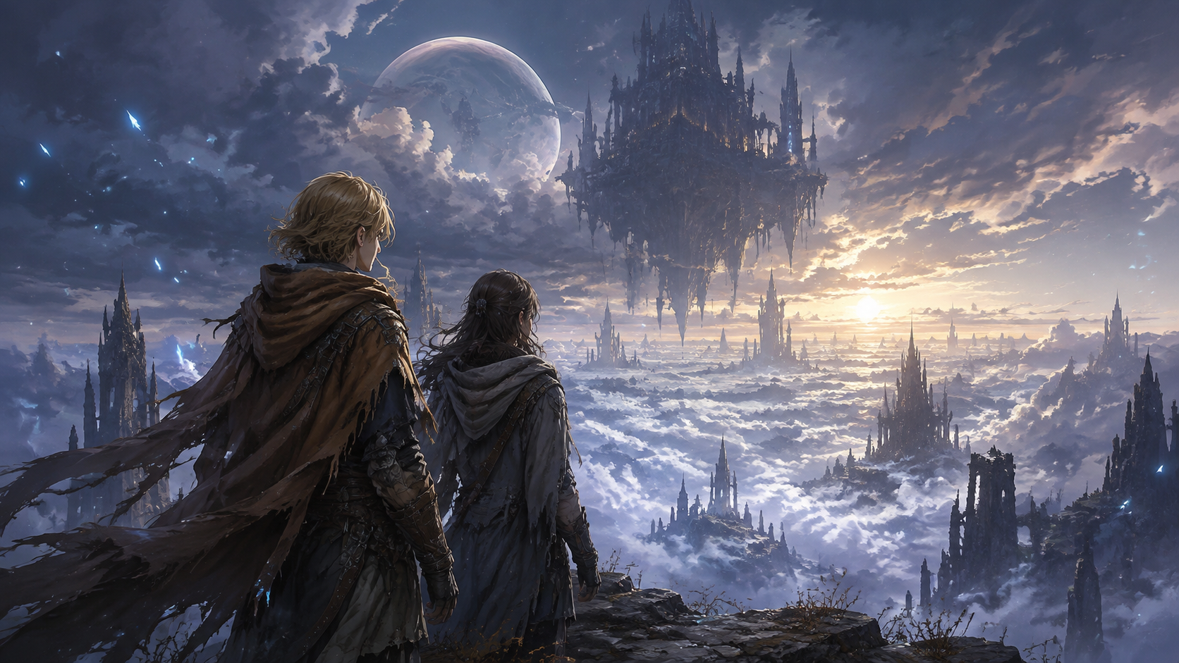 The Last Horizon: Echoes Above the World — Ein interaktives kosmisches Fantasy-Spiel